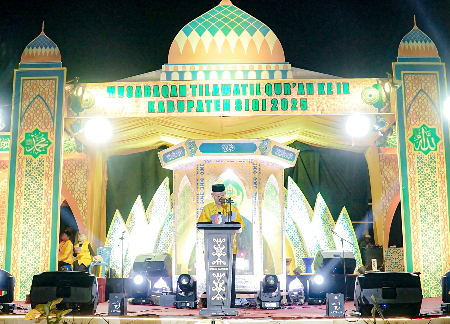 MTQ Ke-IX Tingkat Kabupaten Sigi Resmi Ditutup, Kecamatan Dolo Raih Juara Umum