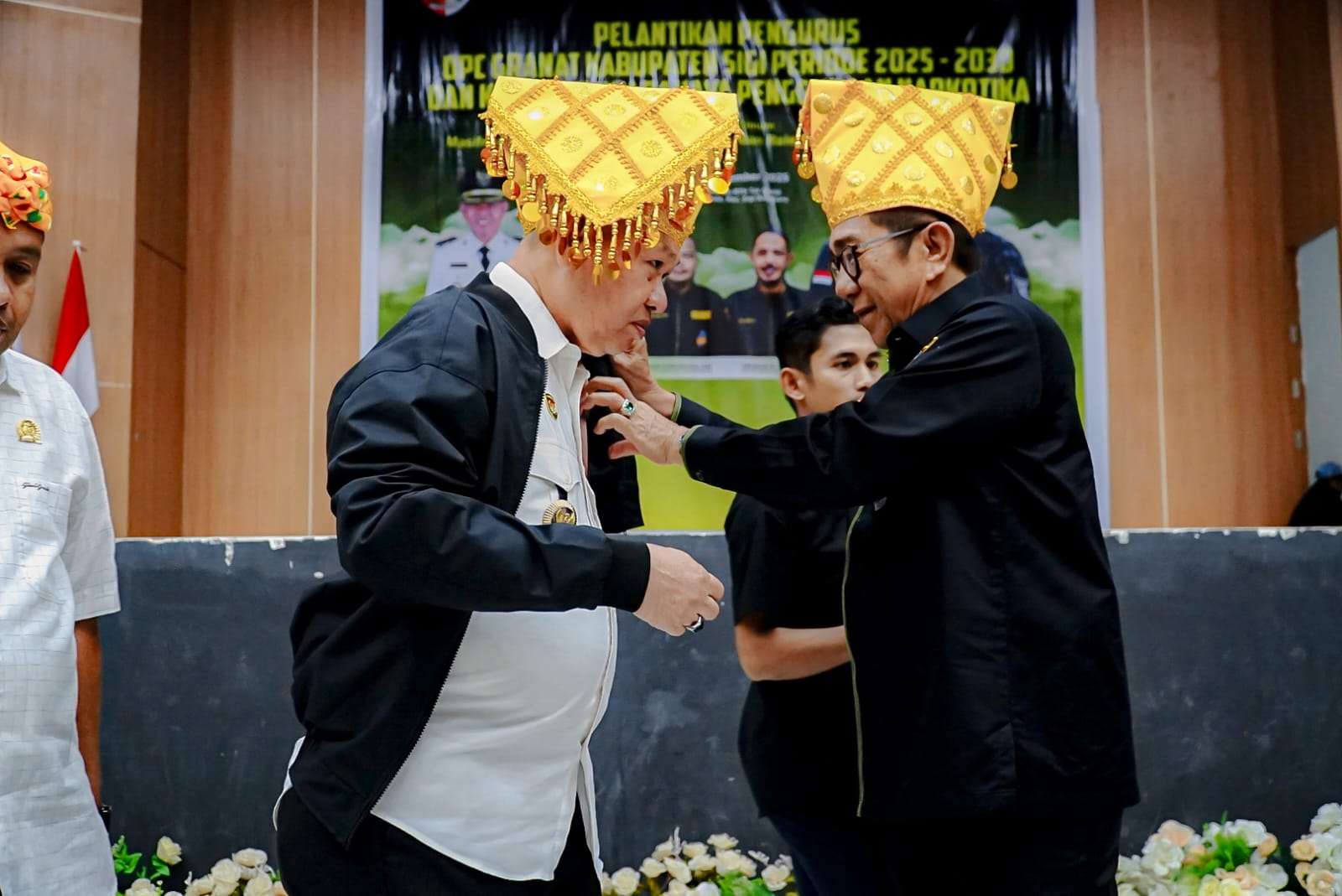 Bupati Sigi Hadiri Pelantikan Pengurus DPC GRANAT Kabupaten Sigi